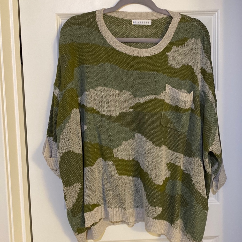 Camo Sweater